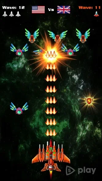 Galaxy Attack: Alien Shooter 61.8 APK [MOD free shopping/menu]