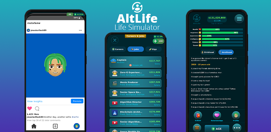 AltLife Life Simulator 40 [Free shoping]