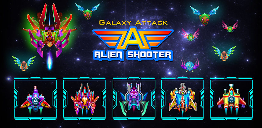 Alien Shooter Mod APK 61.9 [All unlocked, unlimited money]