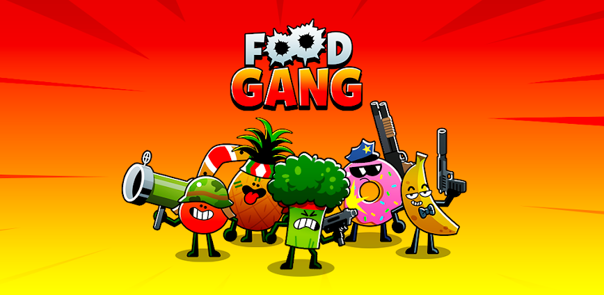 **Download Food Gang [Free Shopping] – Crazy Battles with Original Characters for Android 2025**