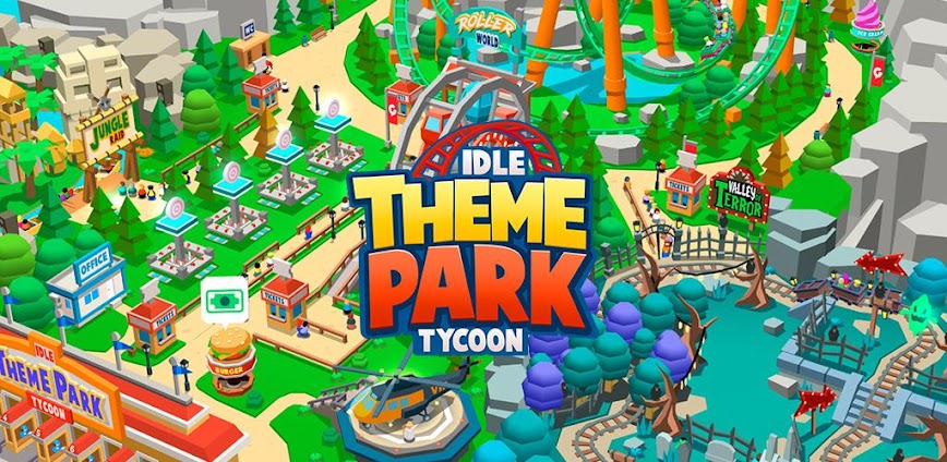 Idle Theme Park Tycoon Recreation Game 6.3.0 [Mod Money]