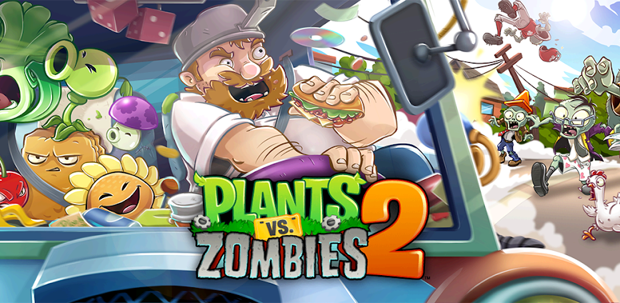 Plants vs Zombies 2 Mod APK 11.9.1 [Unlimited coins, gems]