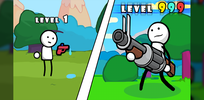 One Gun Stickman Mod APK 117 [Unlimited money, level]