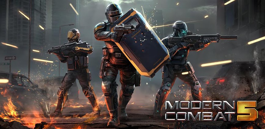 Modern Combat 5 Mod APK 5.9.8a [Unlimited money, gold]