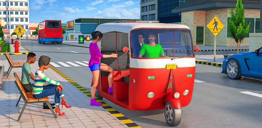 Tuk Tuk Auto Rickshaw Game Mod APK 6.5.3 [Unlimited money]