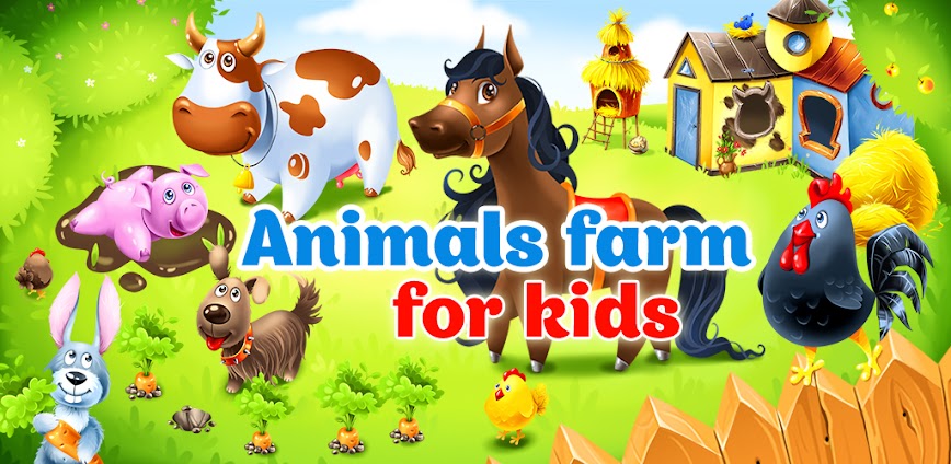 “Download Kids Animal Farm Toddler Games MOD APK v6.9.1 (No Ads) – Unlock All Features for Fun Learning 2025”