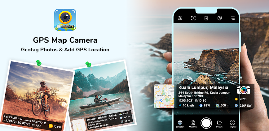 GPS Map Camera Mod APK 1.6.11 [Premium Unlocked]