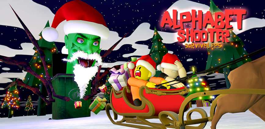 Alphabet Shooter Survival FPS Mod APK 1.0.54 [Unlimited money]