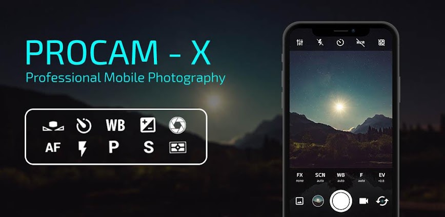 ProCam X Mod APK 1.26 [Premium unlocked]