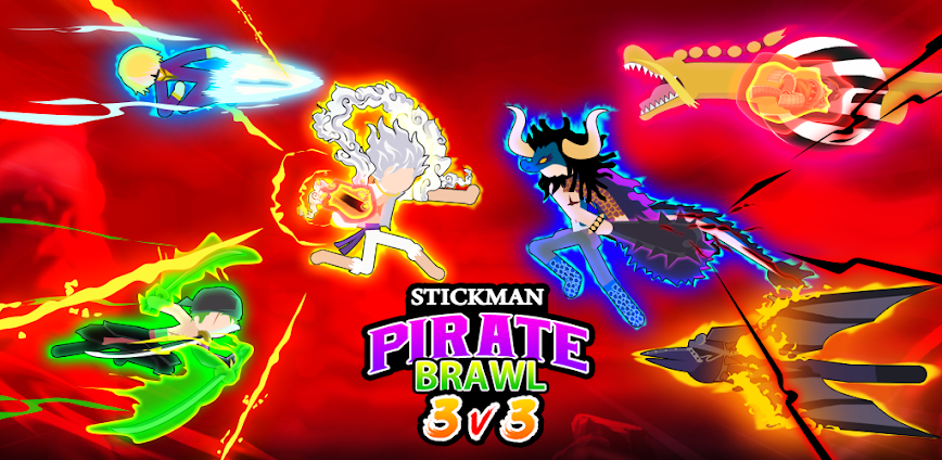 Stick Pirates Brawl 3v3 Mod APK 5.1 [Unlimited money]