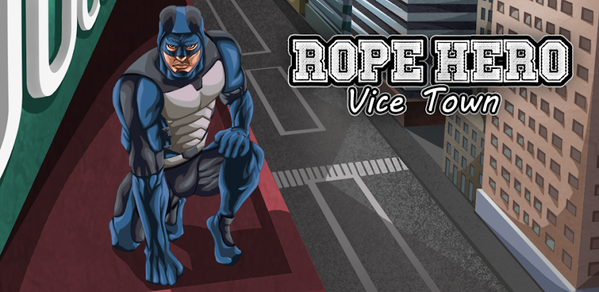 Rope Hero Vice Town Mod APK 6.8.3 [Unlimited money, gems]