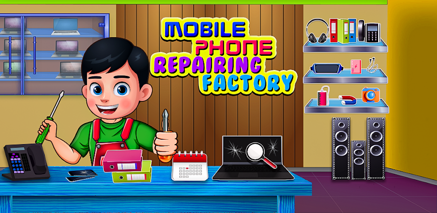 “Download Mobile Phone Fixing Store Mod APK 1.0.4 [Free Purchase]: Latest Repair Simulation App 2025”