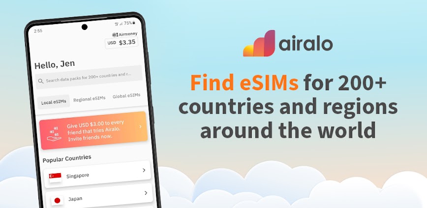 “Download Airalo: eSIM Travel & Internet (MOD) APK for Android – Unlimited Data Access for Global Connectivity 2025”