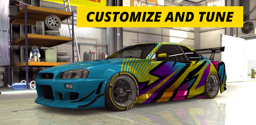 CSR Racing 2 Mod APK 5.5.0 [Unlimited money, gold and keys]