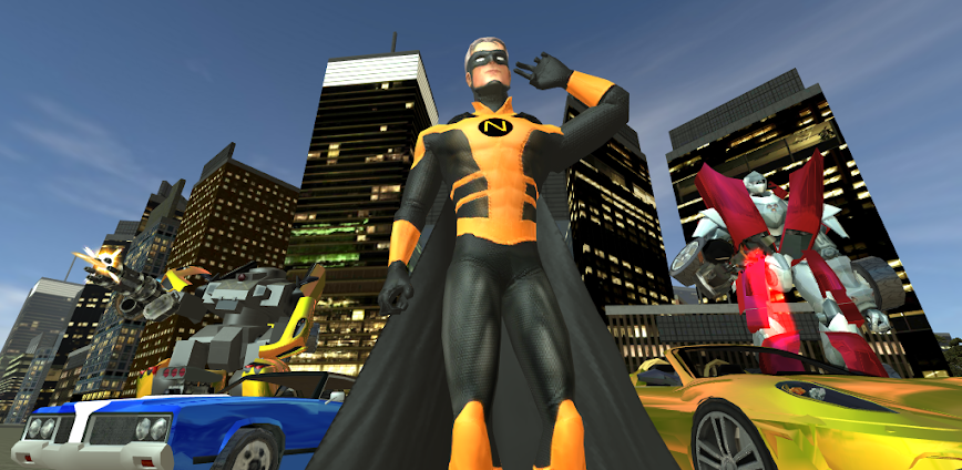 Naxeex Superhero Mod APK 2.6.1 [Unlimited money, skill points]