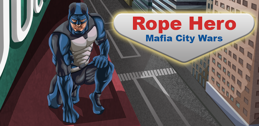 Rope Hero Mafia City Wars Mod APK 1.7.0 [Unlimited money, gems]