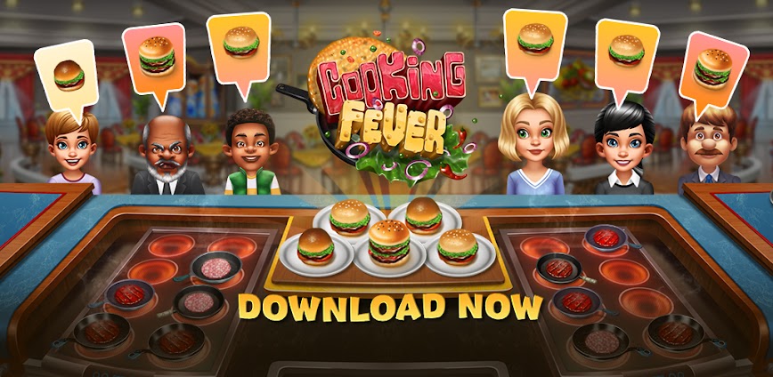  Download Cooking Fever (MOD, Unlimited Coins/Gems) v18.1.2 (2025) – Free Android APK