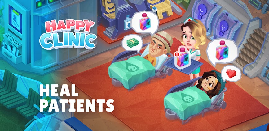 “Download Happy Clinic: Hospital Game MOD APK – Unlimited Gems (Latest Version 2025)”