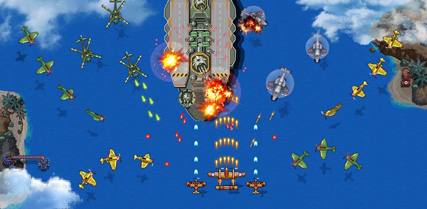 1945 Air Force MOD APK v14.08 (Immortality) – Download the Latest Free Version 2025