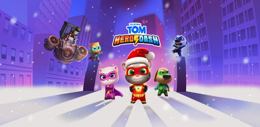 Talking Tom Hero Dash 5.0.1.7784 [Mod Money]