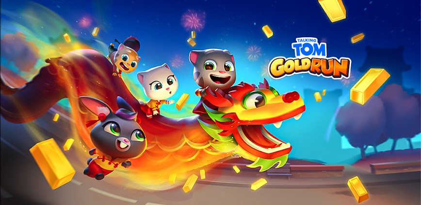 Talking Tom Gold Run 7.6.1.8050 [Mod Money]