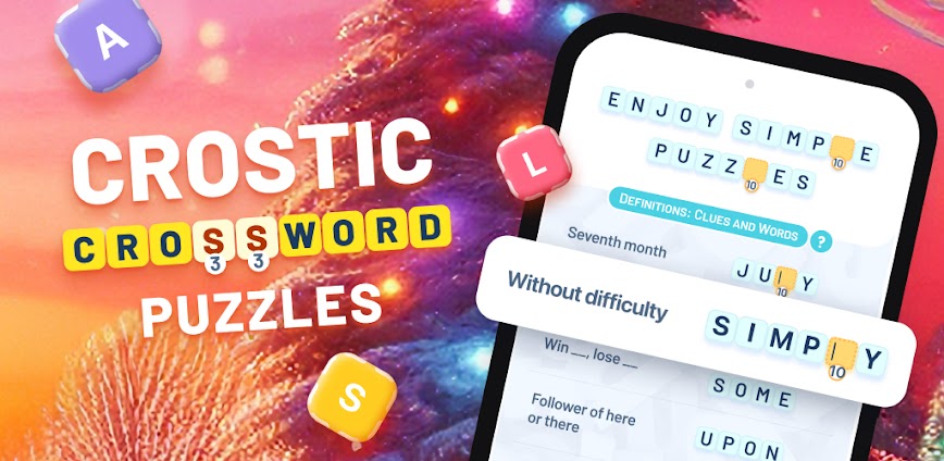 Crostic Crossword – Word Puzzles 5.7.2 [Unlocked]