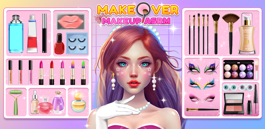 Makeover salon Makeup ASMR Mod APK 0.1.8 [Unlimited money]