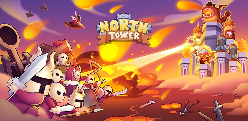 North Tower – Merge TD Defense Mod APK 1.20.4 (Mod Menu)(God Mode)(Invincible)