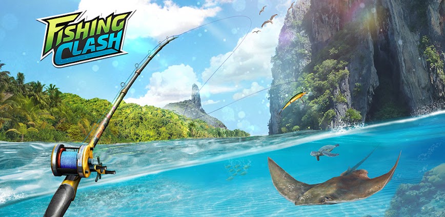 Fishing Clash Catching Fish Game Bass Hunting 3D 1.0.335 [Patched]