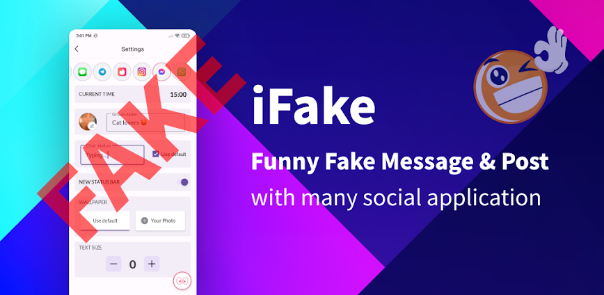 iFake Mod APK 18.0.2 [Pro Unlocked]