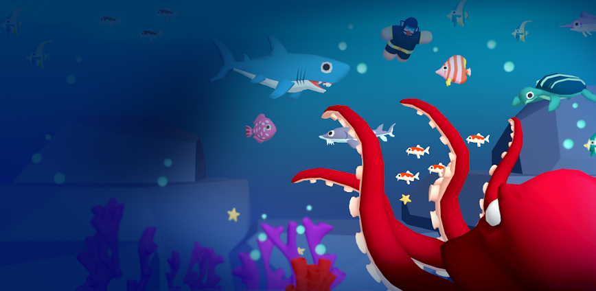 Octopus Feast Mod APK 1.8.0 [Unlimited Pearls]