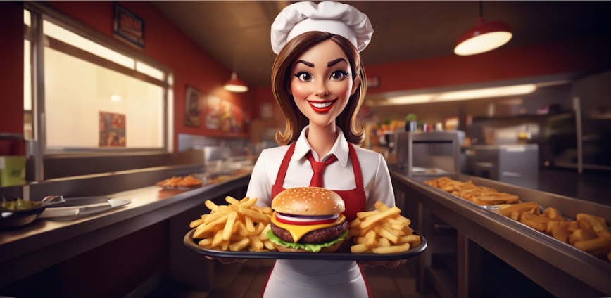 Burger Station Simulator 3D Mod APK 2.5.1 [Unlimited money]