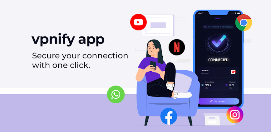 VPNIFY Mod APK 2.1.9.9.8 [Premium unlocked]