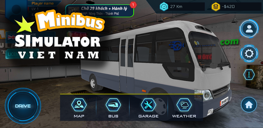 Minibus Simulator Vietnam Mod APK 3.5.6 [Unlimited money]