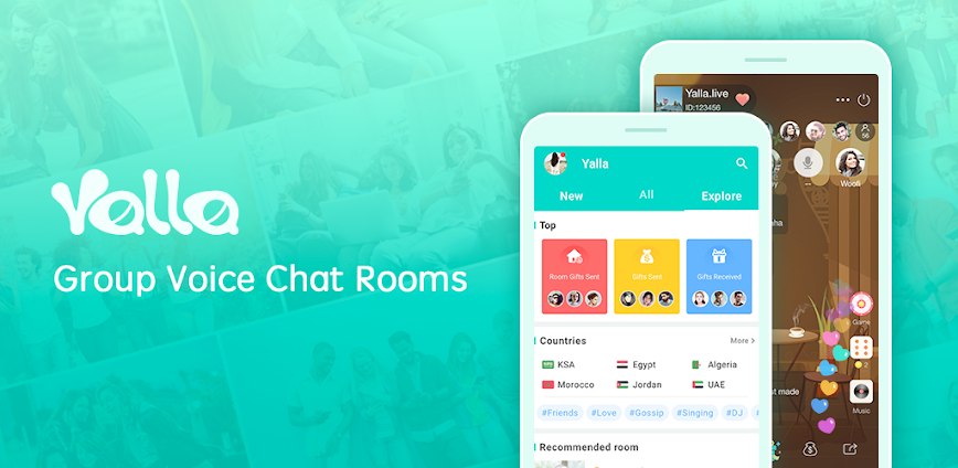  Download Yalla – Group Voice Chat Rooms (MOD) APK for Android – Latest Version 2025