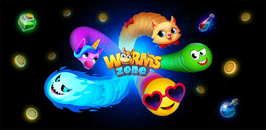 Download Worms Zone .io MOD APK v6.3.2 (Unlimited Coins) – Latest Version for Android