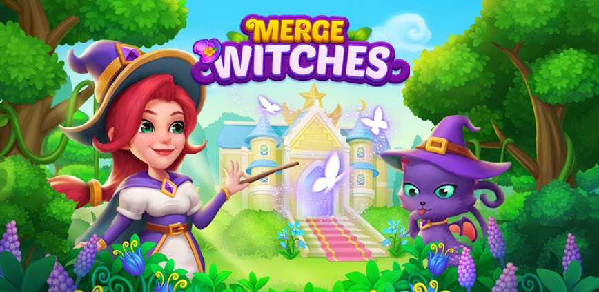 Merge Witches merge&match to discover calm life 5.7.0 [Free Shoping]