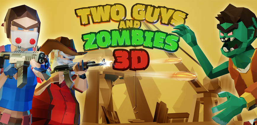 Two Guys & Zombies 3D: Online 0.813 [Lots of diamonds]