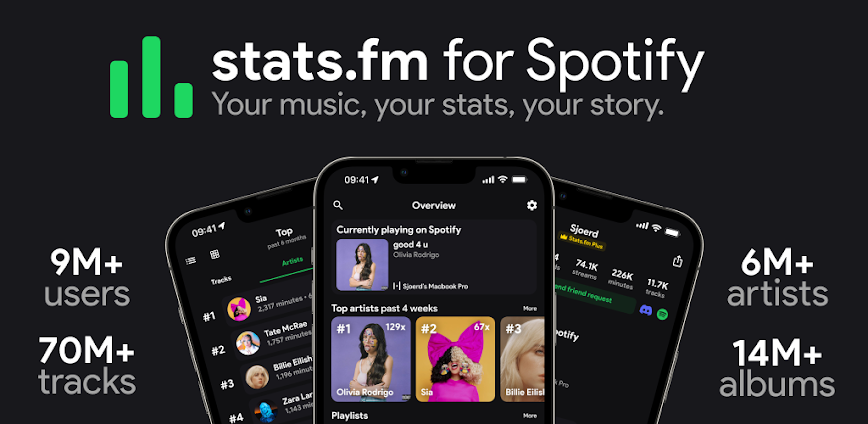 stats.fm Mod APK 1.8.31 [Premium Unlocked]