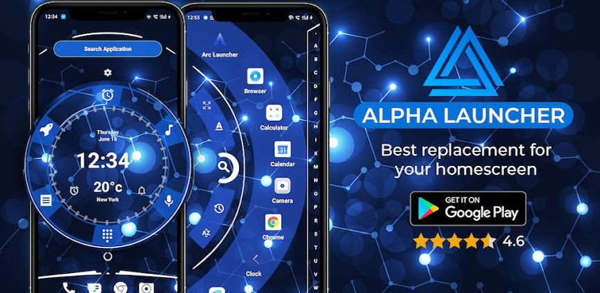 Alpha Hybrid Launcher Mod APK 14.7 [Unlocked]