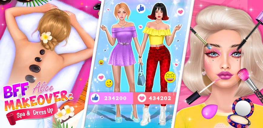 “Download BFF Makeover – Spa & Dress Up APK for Android – Fun Beauty & Fashion Game 2025”